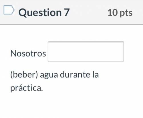 6TH GRADE SPANISH QUESTION 10 POINTS!!
