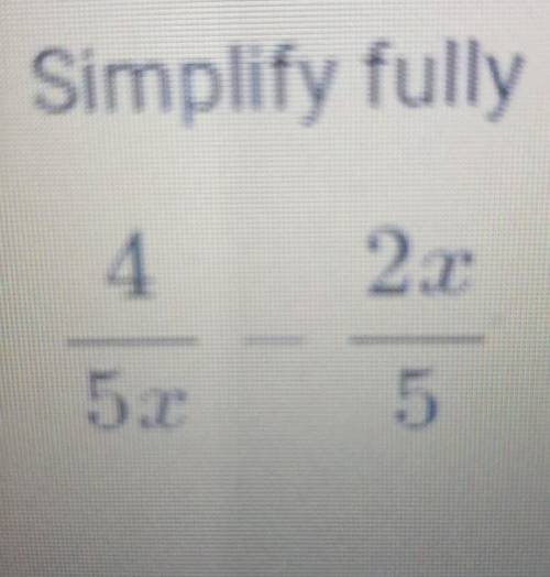 Simplify the following: Will give brainliest.NEED ANSWER ASAP
