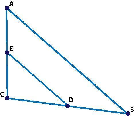 If a translation maps ∠D onto ∠B, which of the following statements is true? ∠E ≅ ∠C segment CE ≅ se