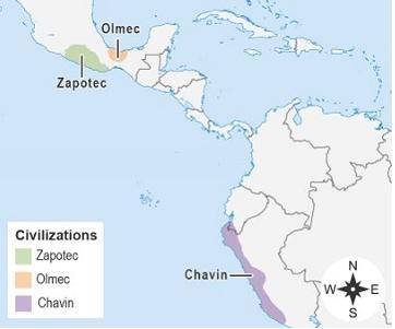 What geographical advantages did the river valley civilizations have over the Mesoamerican civilizat