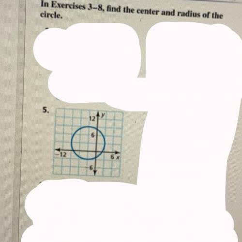 How to find center and radius or a circle