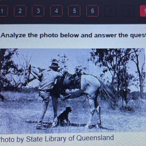 Photo by State Library of Queensland Which cultural icon of Australia is represented in the photo ab