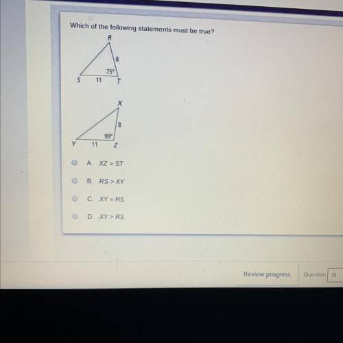 I need your help on geometry finals question 11