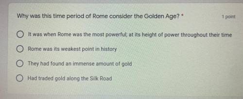 Why was this time period do rome