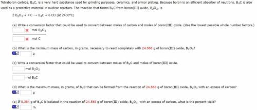 Tetraboron carbide, B4C, is a very hard substance used for grinding purposes, ceramics, and armor pl