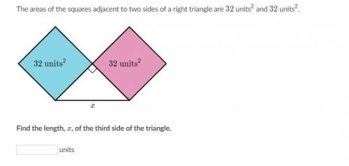 Use area of squares to visualize Pythagorean theorem HELP + BRAINLEST