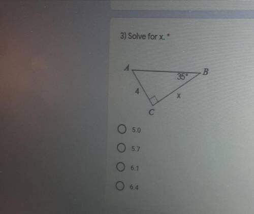 Solve for x  Help please