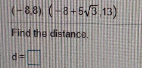 Find the distance between the pair of points. Also, find the midpoint of the line segment joining th