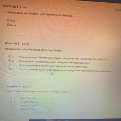 I need the answers to those 3 questions