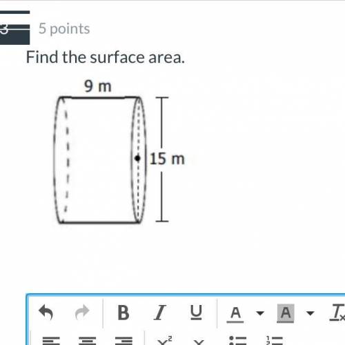 Somebody help with the surface area !!