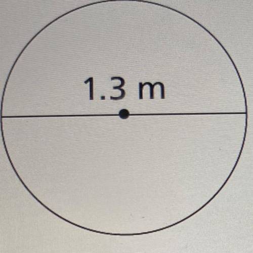 What is the approximate circumference of the circle? Use 22/7 for pi. Round to the nearest hundredth