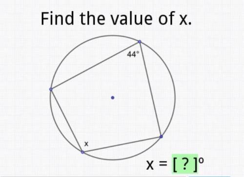 I need to find the value of X.