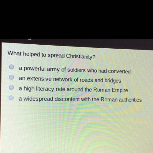 What helped to spread Christianity?