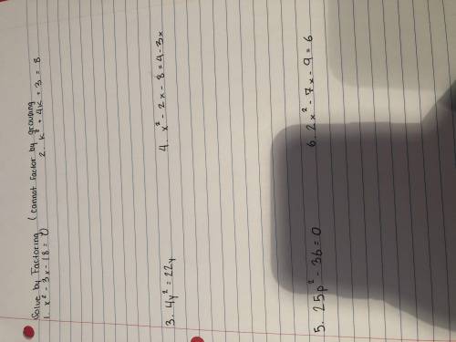 Need help with this quiz on solving quadratics by factoring