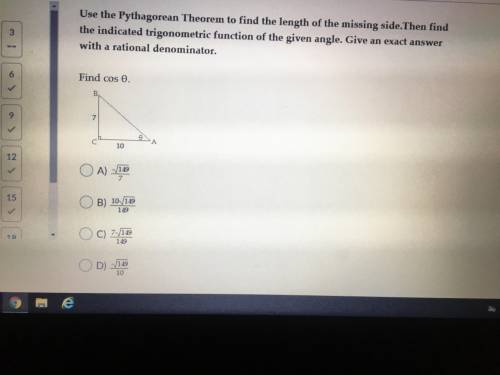 Helpppppp ASAP Hi I need help on a few of these questions