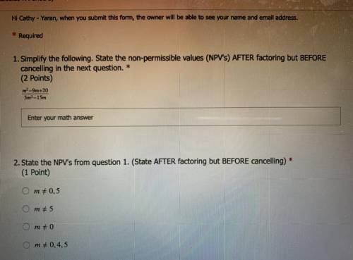 I really need help for question 1 and 2, please help me quick!!!