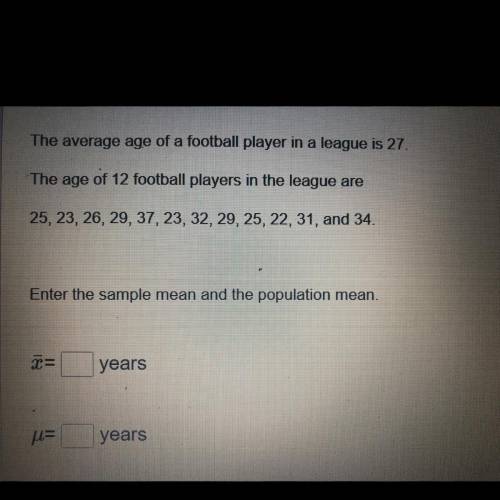The average age of a football player in a league is 27. The age of 12 football players in the leagu