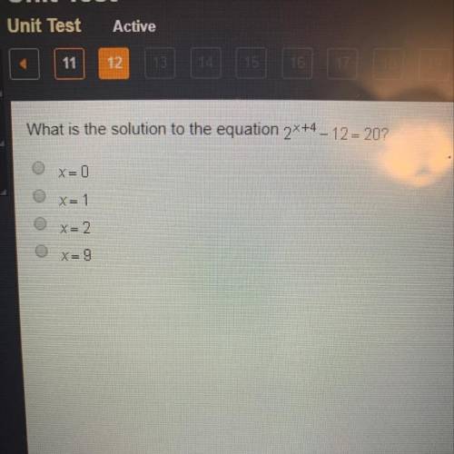 What is the solution to the equation shown above
