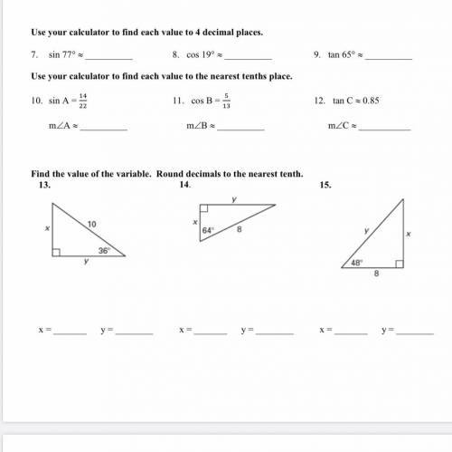 HELP HELP PLEASE DONE BY TODAY #13 thru 15