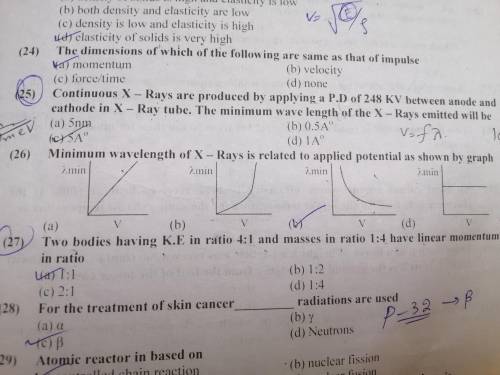How can I solve 25 and 27 MCQ'S without using calculator..