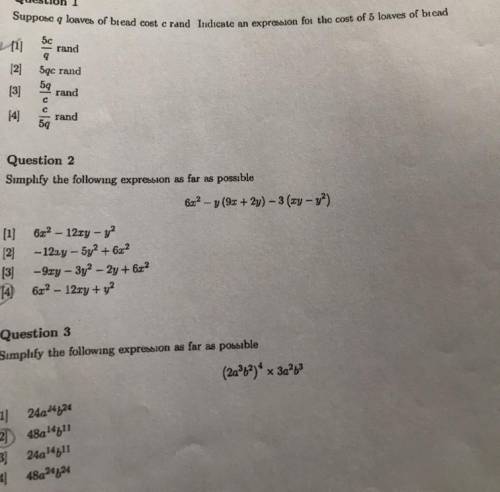 Hey, Please assist me with the calculations for Q2 to Q4