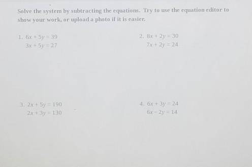 ANSWER ASAP!you dont need to do the whole page.. you can just do one problem but show your work.. p