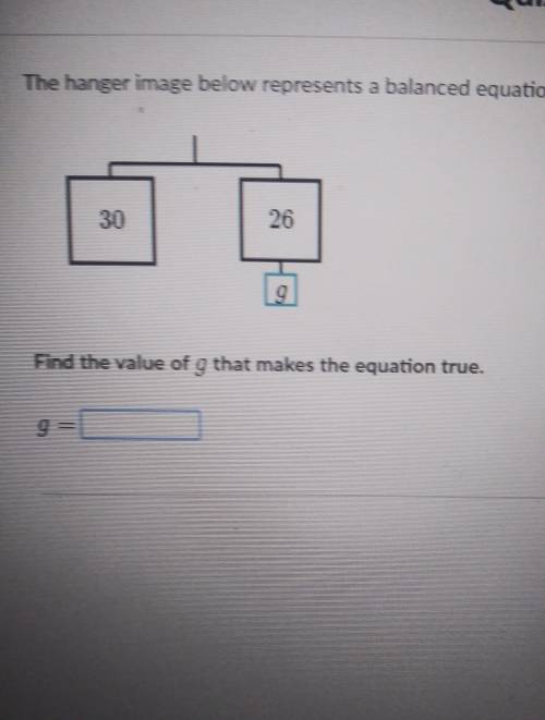 Plss help me to find the value of g