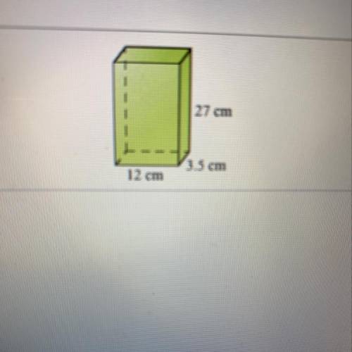 Use a net to find the surface area