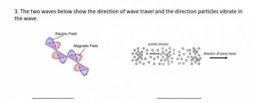 Help with question's A-D please A: Label each wave above as transverse or longitudinal. B: Which wa