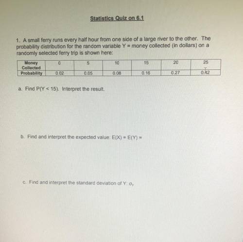 Not multiple choice can somebody please help