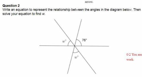 Write an equation to represent the relationship between the angles in the diagram below. Then solve