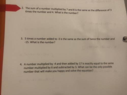For 30 points answer 2,3,4.
