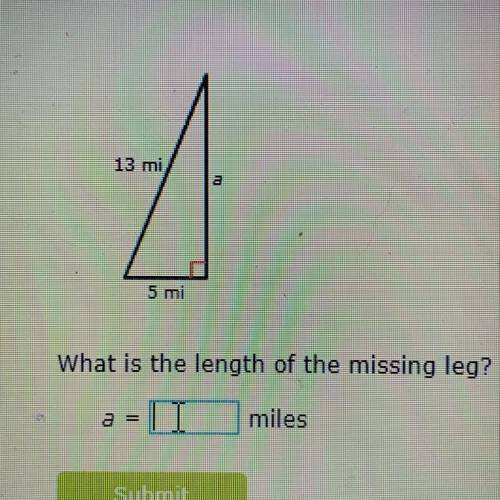 What is the length of the missing leg