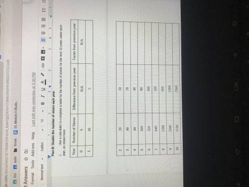 Need help with finishing the table idk what a factor is
