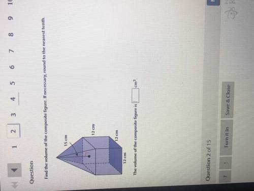 Find the volume of the composite figure if necessary on answer to the nearest 10