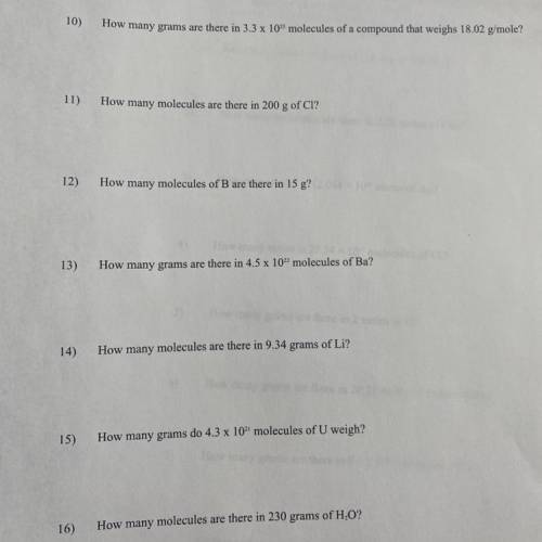 Someone Please help, I need to pass chem!