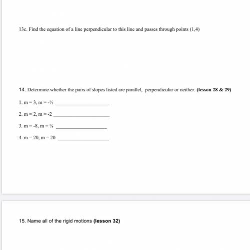 Please help me I need help with this assignment geometry math 13c-15 and it is hard for me I been s