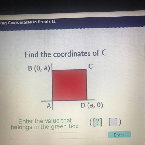 Find the coordinates of C.