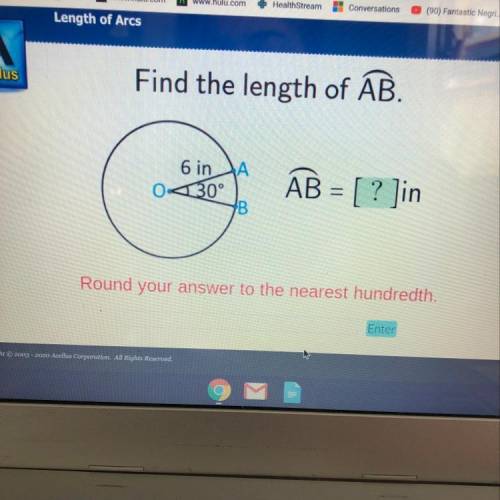 Find the length of AB.
Round your answer to the nearest hundredth.