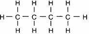 Which structural formula represents a member of the alkene series?