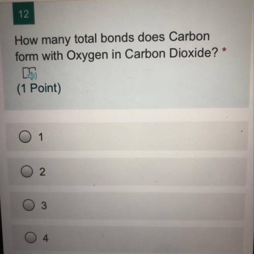 How many total bonds does carbon form with oxygen in carbon dioxide?