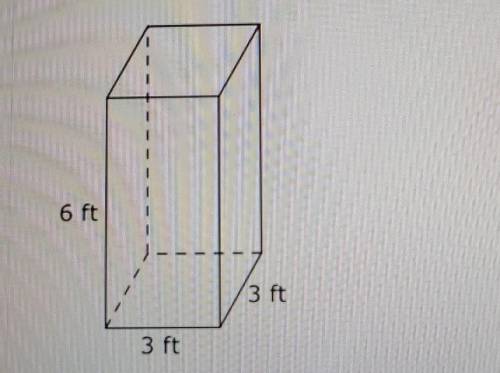 1.) What is the surface area of the figure below?