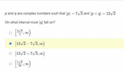 PLEASE HELP ME ASAP! 5.13 Complex Numbers and Vectors - Part 1

Promise to give the brainiest answ