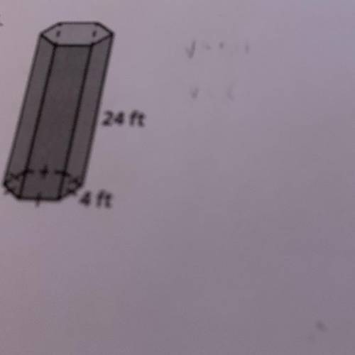 Find the volume of this solid