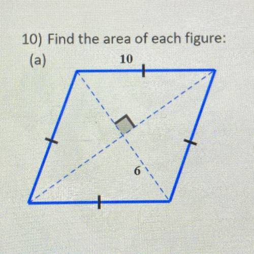 How do I find the area of this figure?