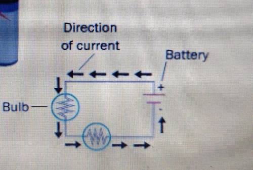 What type of circuit is shown?

A. open parallel circuitB. open series circuitC. closed parallel c
