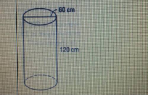Calculate the surface area and the volume of the cylinder.

Pls!! Show how you got the surface are