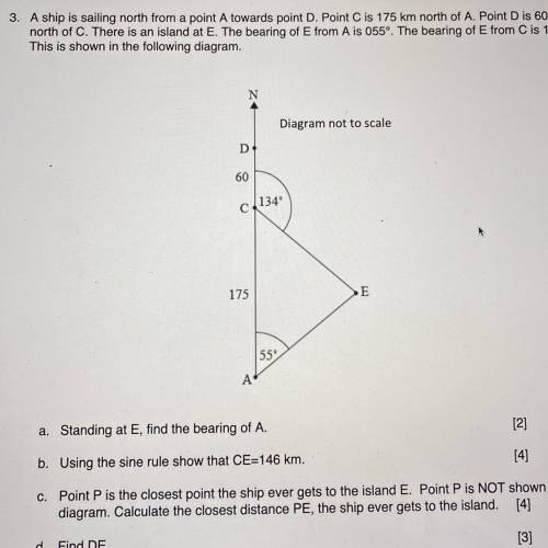 Help! Please do a,b,c and d with explanation