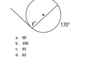 What is the value of y in the segment outside the circle is tangent to the circle?

pls help i nee