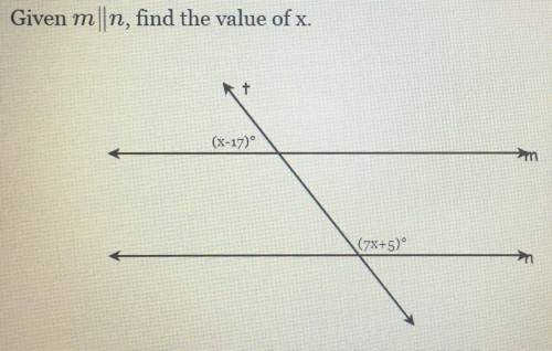 WelpPpPpPP find the value of “x”